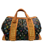 Load image into Gallery viewer, Louis Vuitton Black Monogram Multicolore Murakami Courtney GM Bag (Pre-owned) 3K74CJ2

