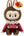 THE MONSTERS Let's Checkmate Series-Vinyl Plush Doll