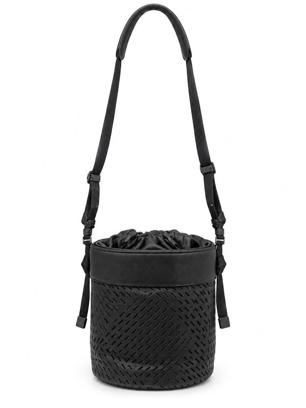 Bottega Veneta Paper Bucket Bag Perforated Leather (Pre-owned) HKQRTRV