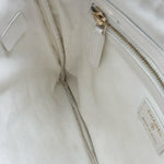 Load image into Gallery viewer, Chanel White Quilted Caviar Medium O Case Clutch Gold Hardware (Pre-owned) CBRKM72

