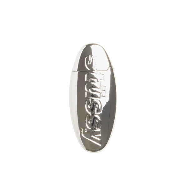 Stussy Metal Pill Lighter Case Silver