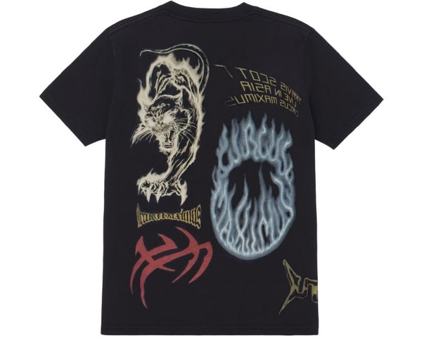 Travis Scott Utopia Circus Maximus Tour t-shirt Black