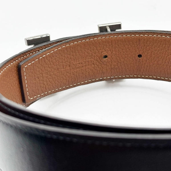 Hermes Box Chamonix  Constance Belt 95 Noir Natural (Pre-owned) 8WM7QHM
