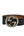 Gucci Interlocking G Belt Signature Guccissima Black/Beige Lining (Pre-owned)