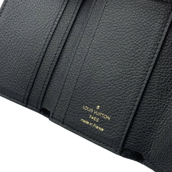 Louis Vuitton Victorine Wallet Black Leather (Like new) VQMY8R2