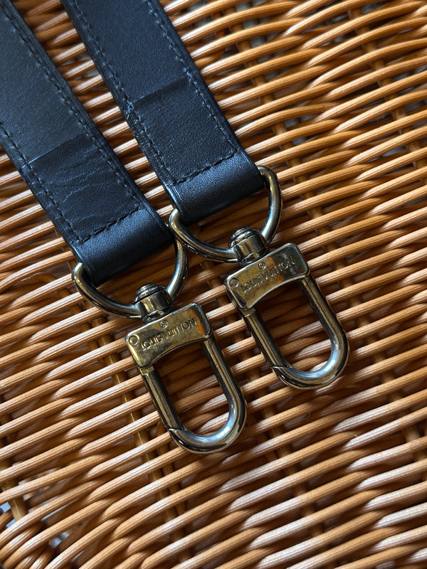 Louis Vuitton Keepall Bandoulière 55 Monogram Brown/Black "Like New”