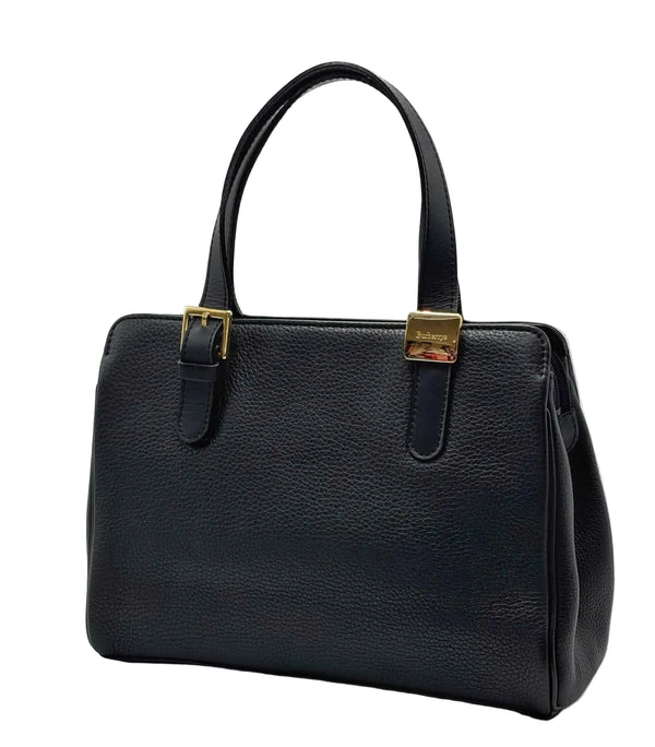 Burberry Small Banner Leather Handbag Black (Like new) BCV3YJR