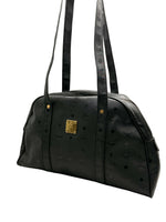 Load image into Gallery viewer, MCM Black Visetos Nylon Heritage Shoulder Bag (Like new)
