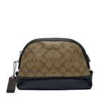 Load image into Gallery viewer, Coach Dome Brown/Black Signature Coated Canvas Crossbody Bag (Pre-owned)
