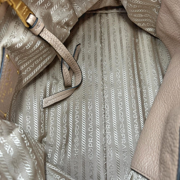Prada Vitello Phenix Tote Cammeo (Like new) QV6W2BM