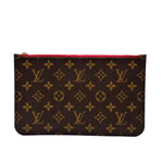 Load image into Gallery viewer, Louis Vuitton Monogram Canvas Neverfull PM Pochette Zippered Clutch Bag W/O Strap (Bnew) J4482MQ
