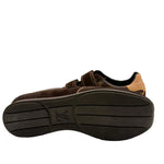 Load image into Gallery viewer, Louis Vuitton Brown Monogram Canvas and Suede Trainer (Pre-owned)
