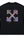 Off-White Embroidery Rhinestone Arrow Short Sleeve T-shirt Black