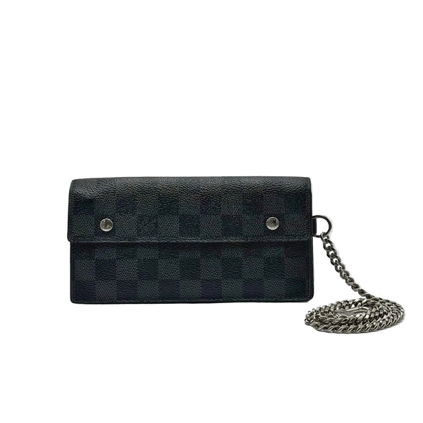 Louis Vuitton Damier Graphite Canvas Accordion Wallet (Pre-owned) GVX98CK