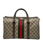 Load image into Gallery viewer, Gucci Beige/Ebony GG Coated Canvas Vintage Boston Bag (Pre-owned)
