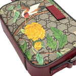 Load image into Gallery viewer, Gucci Beige Multicolore Coated Canvas Tian Crossbody Bag (Pre-owned) DG79H3Y
