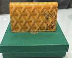 Load image into Gallery viewer, Goyard Saint Pierre Card Holder Yellow
