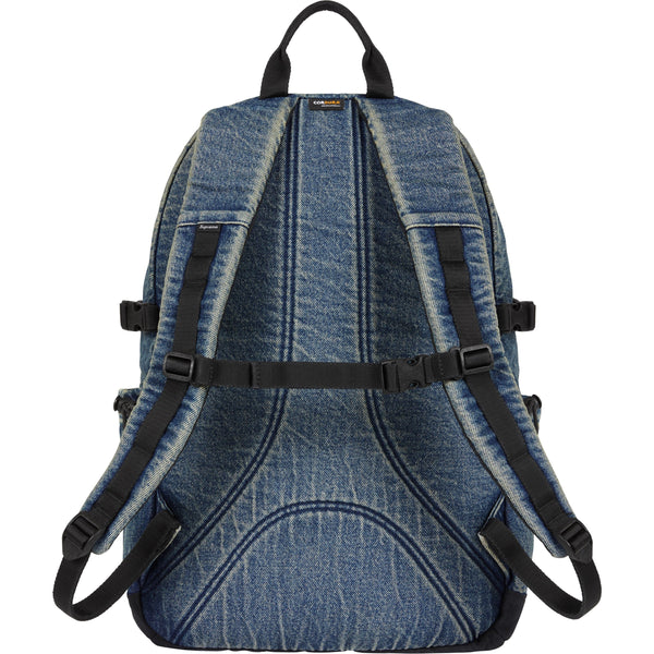 Supreme Denim Backpack Washed Indigo