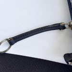 Load image into Gallery viewer, Christian Dior Blue Dior Trotter Logo Canvas Crossbody Bag (Pre-owned) RD9WT24
