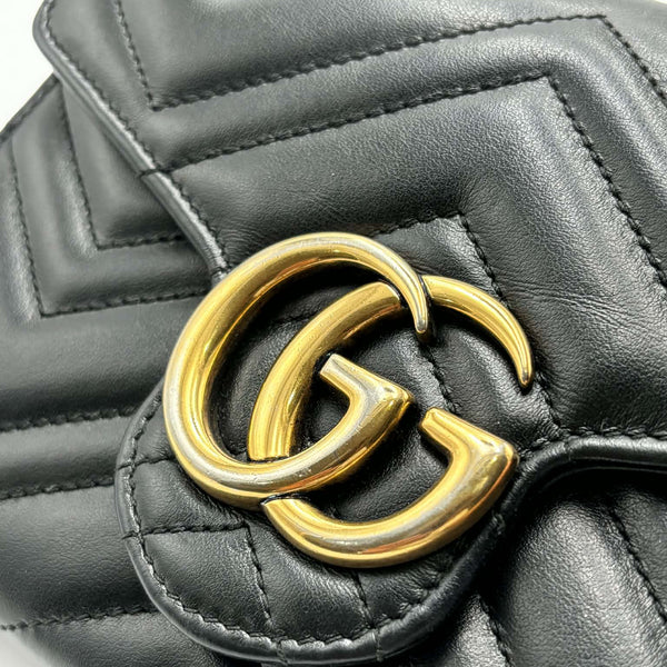 Gucci mini GG Marmont shoulder Bag (Pre-owned) B2V3R3T