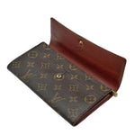Load image into Gallery viewer, Louis Vuitton Monogram Portefeuille Sarah Long Wallet (Pre-owned)
