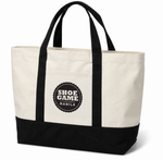 Load image into Gallery viewer, Shoegame Manila Tote Bag White Black
