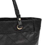 Load image into Gallery viewer, Chanel Black Coated Canvas Paris-Biarritz Grand Shopping Tote Bag (Pre-owned)

