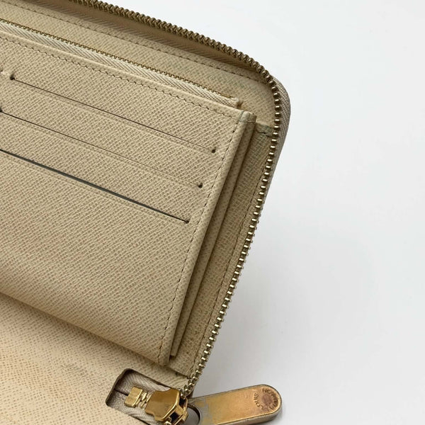 Louis Vuitton Damier Azur Canvas Zippy Organizer Wallet (Pre-owned)