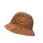 Load image into Gallery viewer, Gucci x Disney Mini Vintage GG Supreme Monogram Mickey Mouse Bucket Hat M Ebony (Like new)
