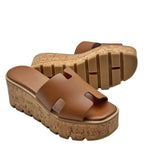 Load image into Gallery viewer, Hermes Eze 30 Sandal Brown
