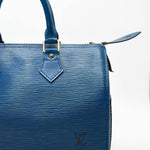 Load image into Gallery viewer, Louis Vuitton Toledo Blue Epi Leather Speedy 25 Bag (Pre-owned) 7WTHC4X
