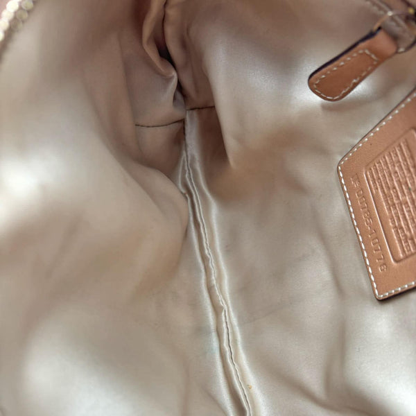 Coach Signature sufflette leather handbag