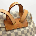 Load image into Gallery viewer, Louis Vuitton Damier Azur Canvas Sperone Backpack Bag (Pre-owned) JH92YX9
