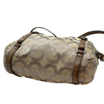 Load image into Gallery viewer, Coach Beige Signature Canvas Shoulder Bag (Pre-owned)
