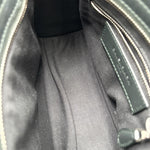 Load image into Gallery viewer, Balenciaga Classic Mini City Dark Green Leather and Patent Leather Bag (Pre-owned) 6C6VC4K
