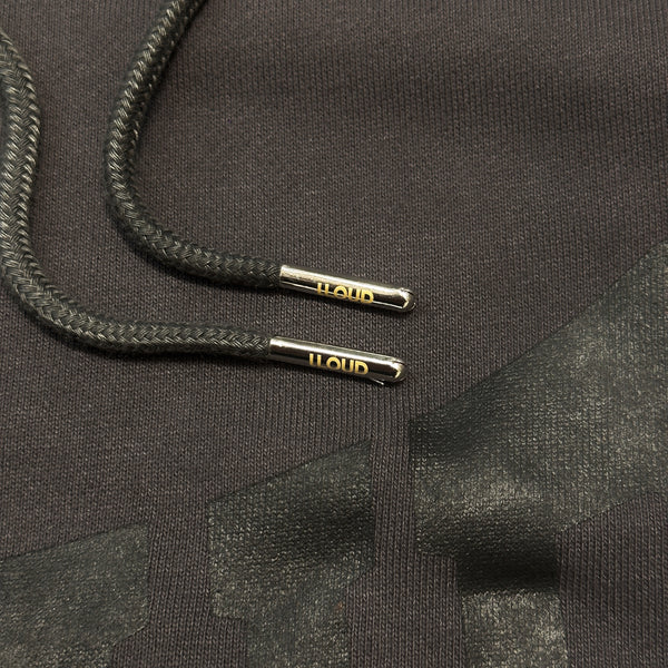 LLOUDGYM Zip Up Hoodie Charcoal