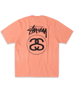 Load image into Gallery viewer, Stussy Stock Link Tee Pigment Dyed Sherbert
