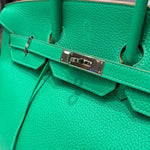 Load image into Gallery viewer, Hermès Taurillon Clemence Birkin 35 Menthe (Pre-owned) 797QGR4
