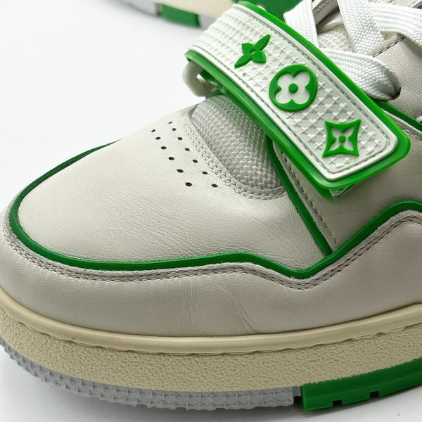 Louis Vuitton Trainer Green Mesh (9/10 condition)