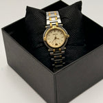 Load image into Gallery viewer, Gucci 9000L Two-tone Steel Gold Dial Quartz (Pre-owned)
