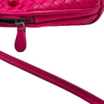 Load image into Gallery viewer, Bottega Veneta 2010 Nappa Intrecciato Nodini Crossbody Bag Pink (Pre-owned) RDQ24BV
