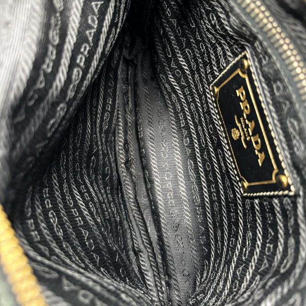 Prada Tessuto Nylon Messenger Bag Dark Green (Pre-owned) R7GH8JB