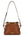 Burberry Brown Ochre Leather And Bridle House Check Canvas Little Crush Crossbody Bag (Pre-owned)
