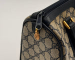 Load image into Gallery viewer, Gucci Boston Handbag GG monogram Canvas Leather (Pre-owned) KT4KWC3

