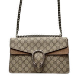 Load image into Gallery viewer, Gucci Dionysus Shoulder Bag GG Supreme Medium Beige/Brown (Like new) XYKMW7G
