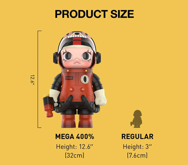 POP MART MEGA SPACE MOLLY 400% Gary Baseman