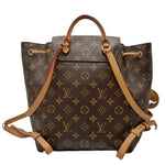 Load image into Gallery viewer, Louis Vuitton Monogram Canvas Montsouris MM NM Backpack Bag (Like new) 3TJM6TV
