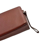Load image into Gallery viewer, Burberry Leather Shadow Horse Clutch Bag Brown (Pre-owned)
