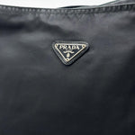 Load image into Gallery viewer, Prada Black Tessuto Nylon And Leather Shoulder Bag (Pre-owned)
