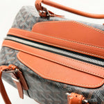 Load image into Gallery viewer, Goyard Bowling 45 bag Black &amp; Tan (Like new) 4BT6W4
